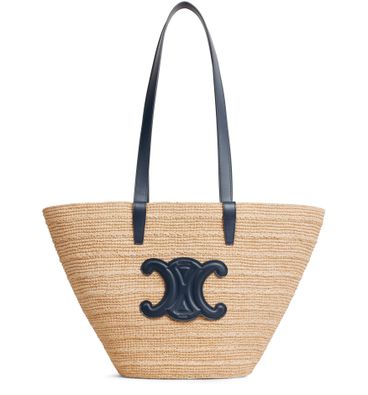 Klassischer Stroh-Shopper