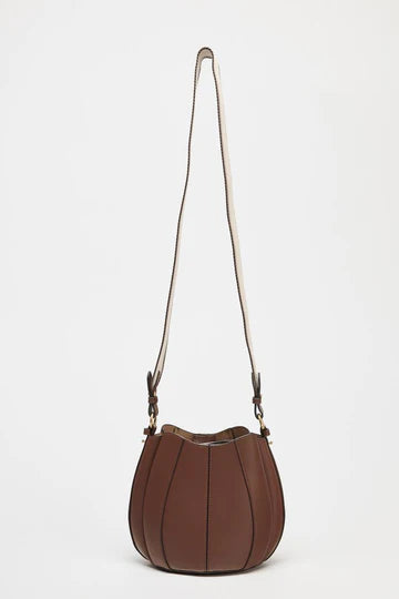 Elegante Beuteltasche Braun