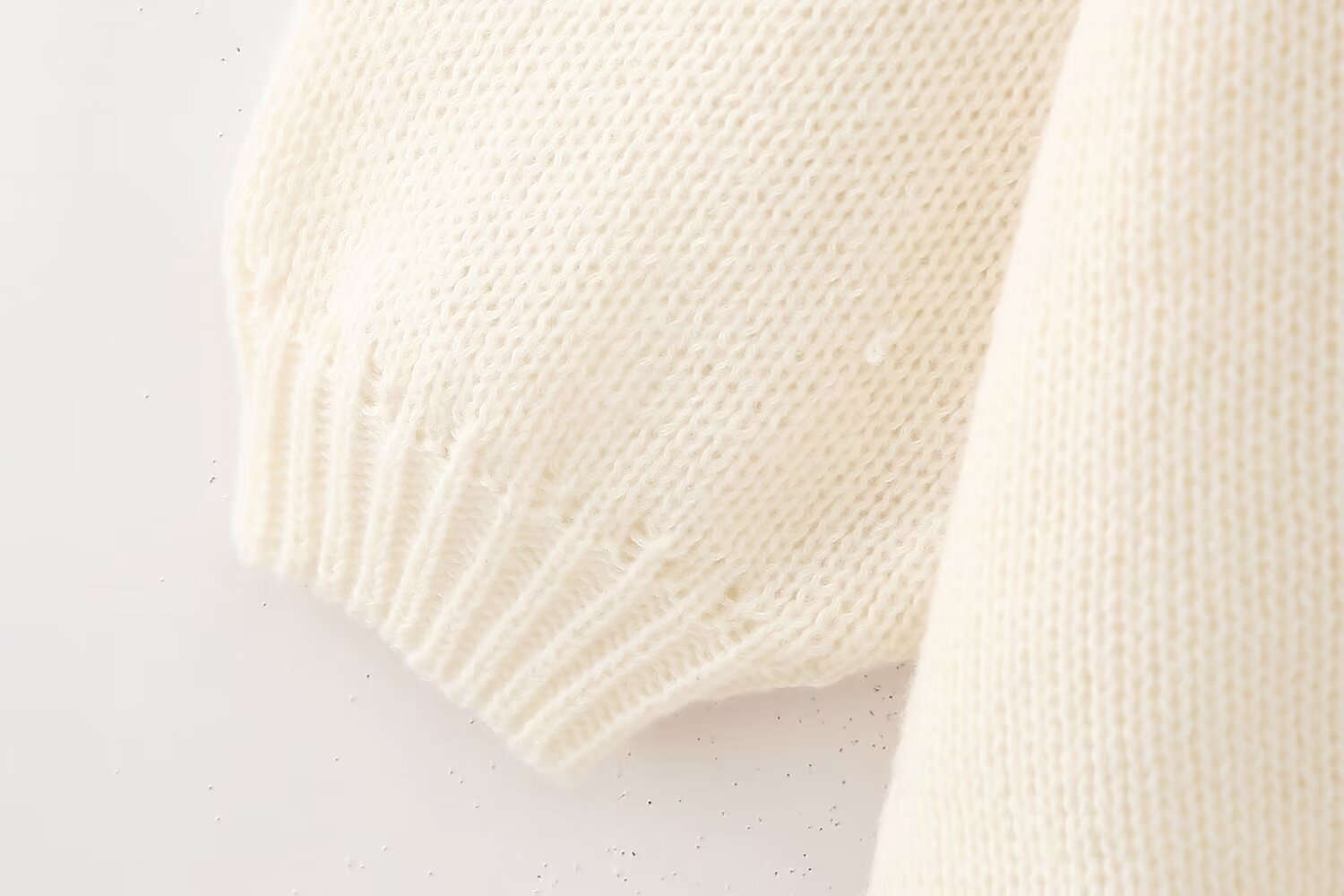 Oversize Strick-Cardigan mit Knöpfen