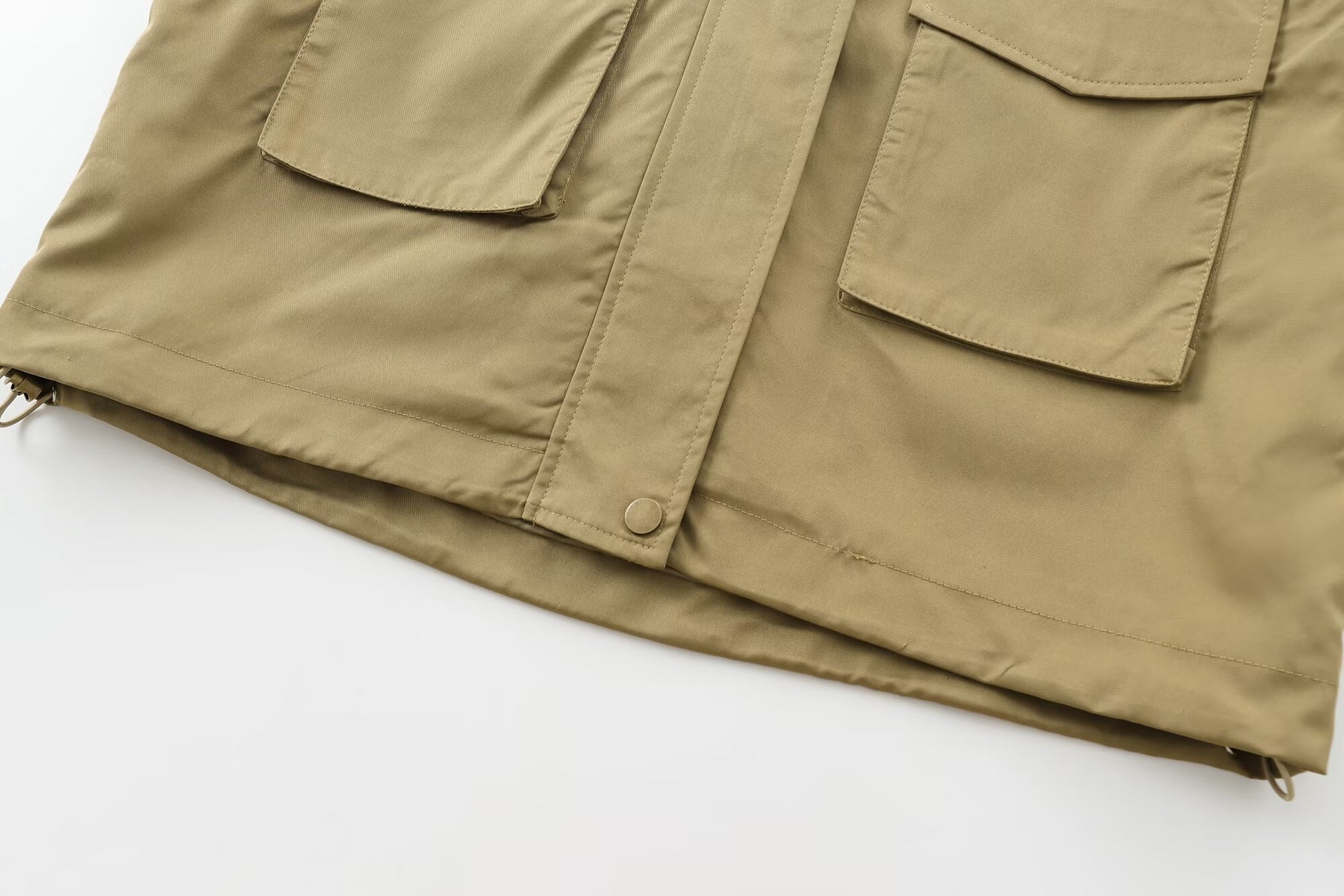 Damen Zweiteiler Set Khaki – Utility Jacke & Hose