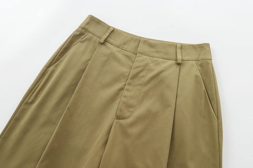 Damen Zweiteiler Set Khaki – Utility Jacke & Hose