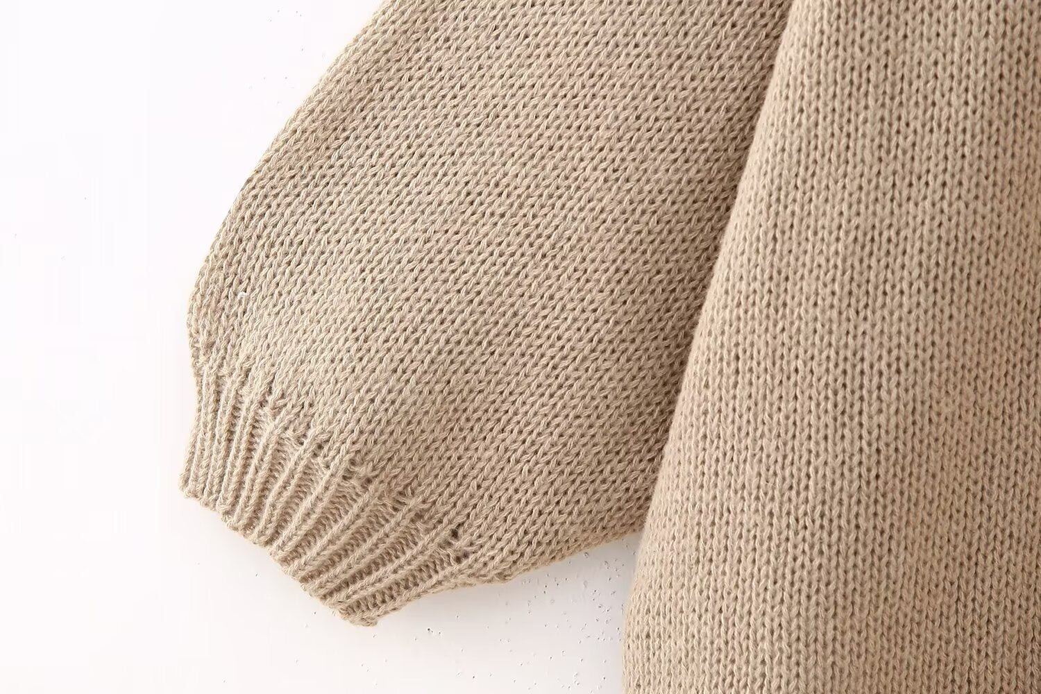 Oversize Strick-Cardigan mit Knöpfen