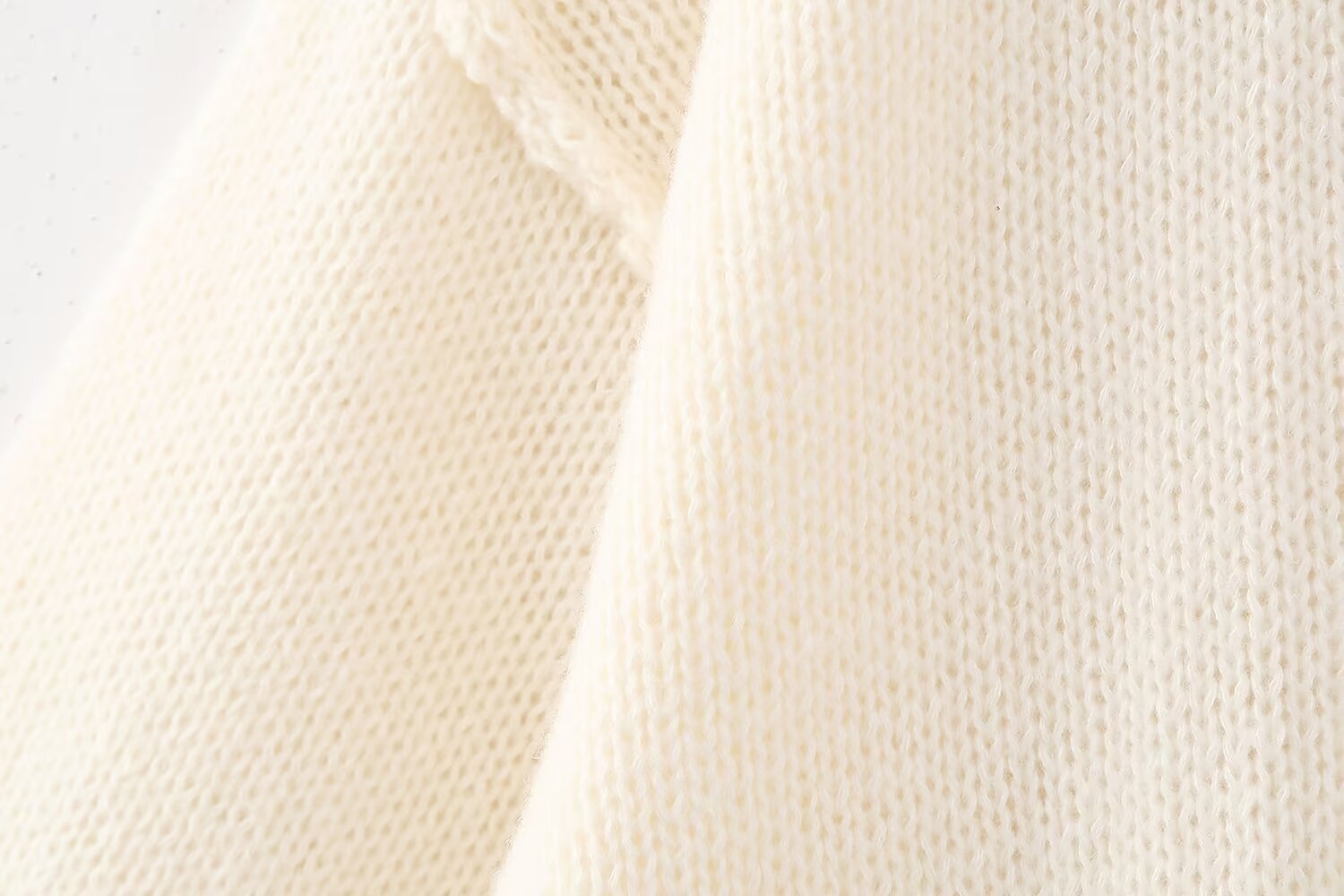 Oversize Strick-Cardigan mit Knöpfen