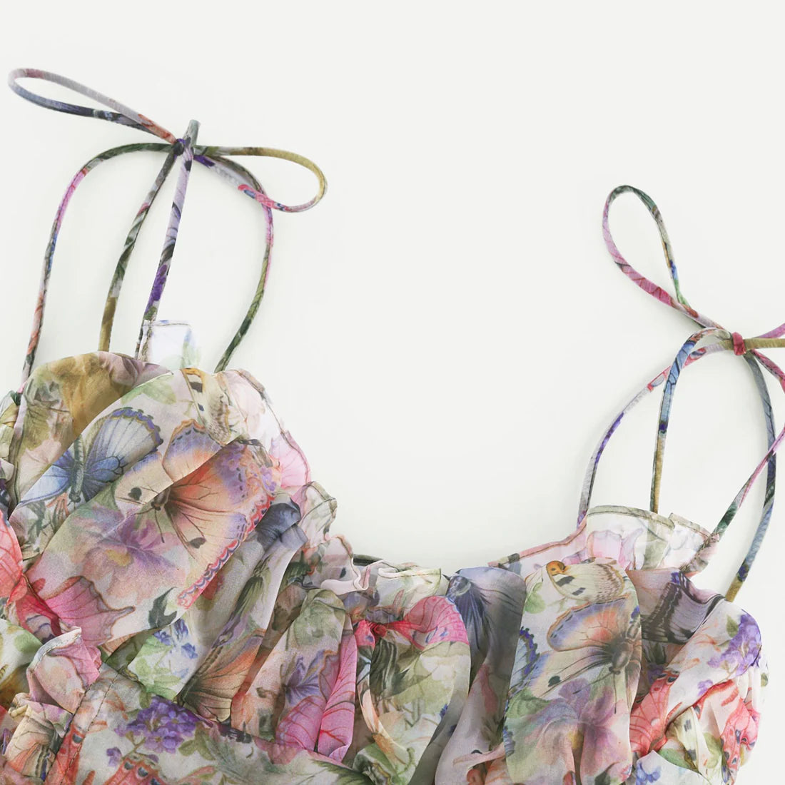 Verspieltes Kurzarm-Sommerkleid