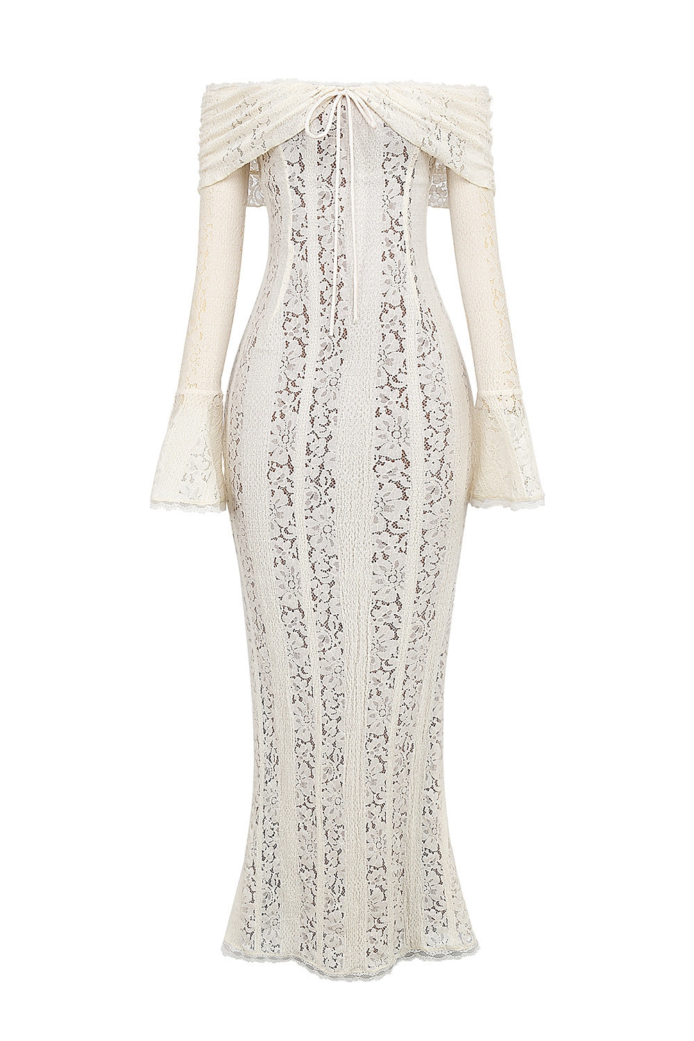 Dramatisches Maxikleid aus Spitze&nbsp;