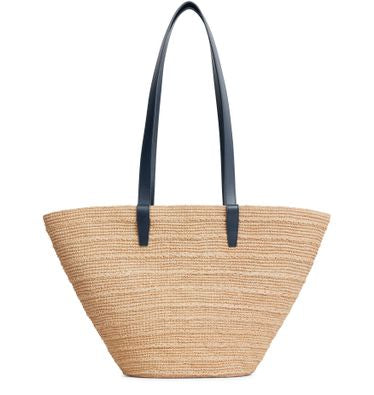 Klassischer Stroh-Shopper