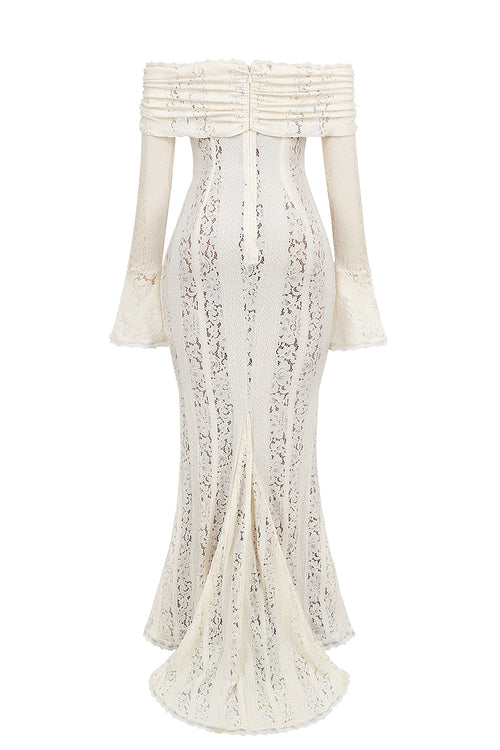Dramatisches Maxikleid aus Spitze&nbsp;